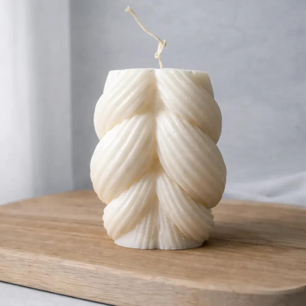 Świeca sojowa Mono pleciona