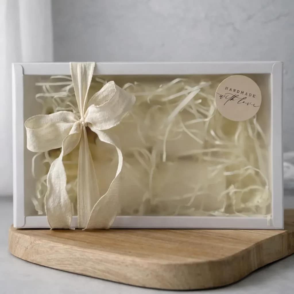 Zestaw świec sojowych Balance w opakowaniu prezentowym