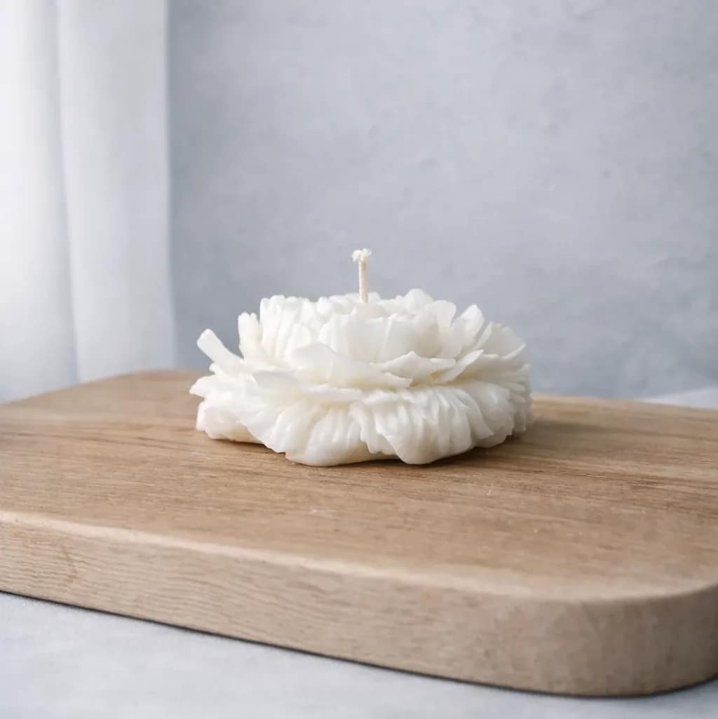 Świeca sojowa piwonia