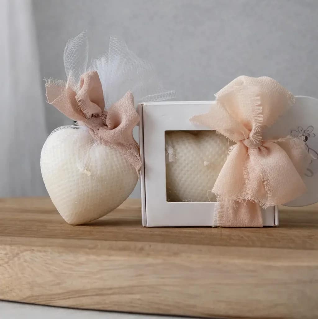 Świeca sojowa serce małe