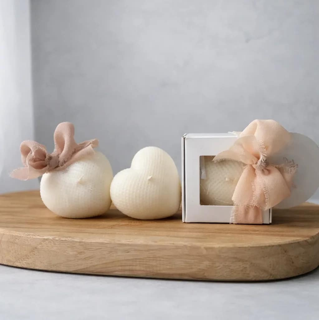 Świeca sojowa serce małe